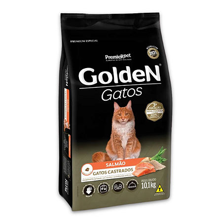 GOLDEN GATOS CASTRADOS SALMÃO