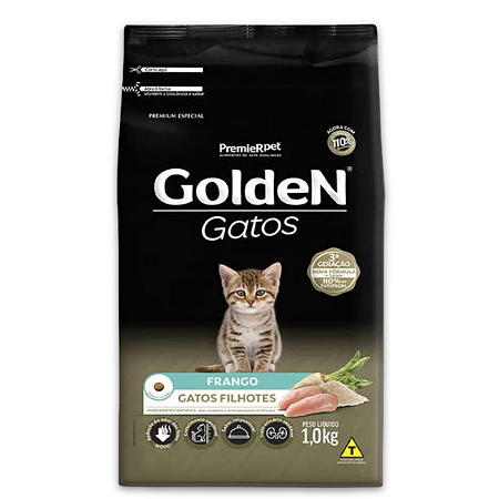GOLDEN GATOS FILHOTES FRANGO