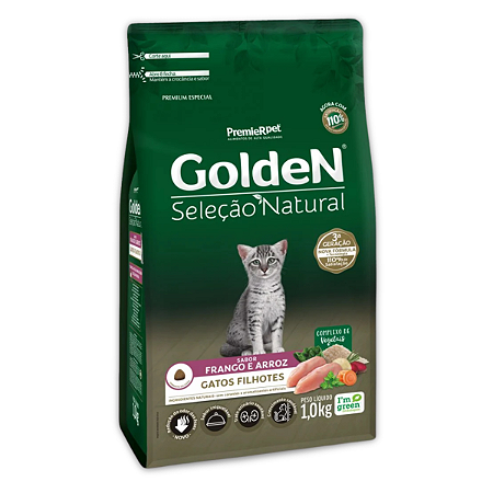 GOLDEN SELEÇÃO NATURAL GATOS FILHOTES