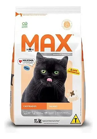 MAX CAT CASTRADOS SALMÃO