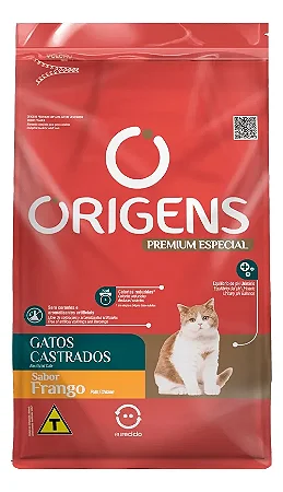 ORIGENS GATOS CASTRADOS FRANGO