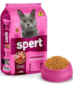 SPERT GATOS PREMIUM ESPECIAL CASTRADOS FRANGO E SALMÃO