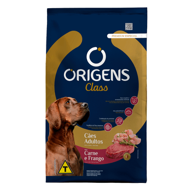 ORIGENS CLASS CÃES ADULTOS CARNE E FRANGO