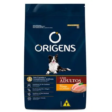 ORIGENS CÃES ADULTOS FRANGO E CEREAIS