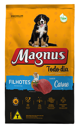MAGNUS TODO DIA FILHOTES CARNE