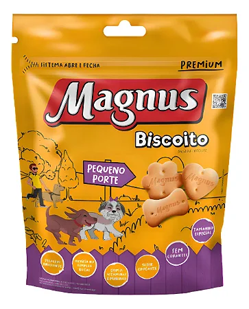 MAGNUS BISCOITO PEQ PORTE 400G