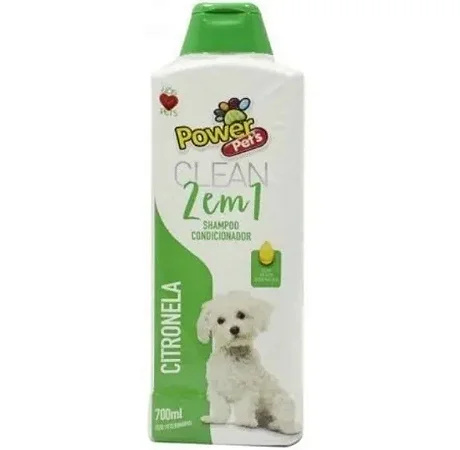Shampoo Powerpets Citronela 700 Ml
