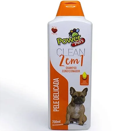 Shampoo Powerpets Pele Delicada 700 Ml