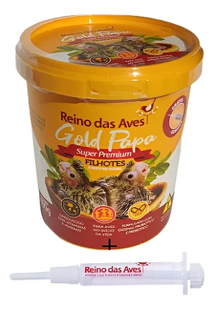 Reino das Aves - Gold Papa Filhote 400 G