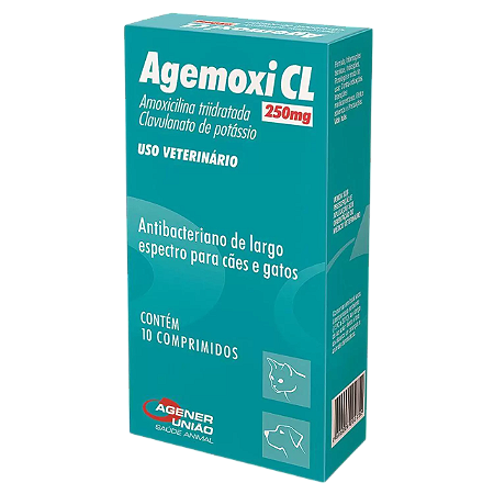 AGEMOXI CL 250 MG (10 COMPRIMIDOS CAIXA)