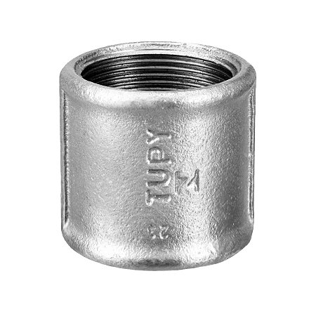 LUVA FERRO GALVANIZADO  TUPY D 3/4 X 3/4