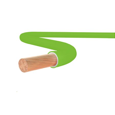 CABO FLEXÍVEL 750V 4,00 MM VERD