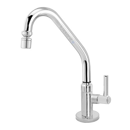 TORNEIRA COZINHA MESA BICA MÓVEL METAL 1/4V C11