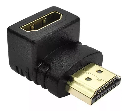 Adaptador HDMI Macho X HDMI Fêmea 90o X-cell - XC-APP-HDMI