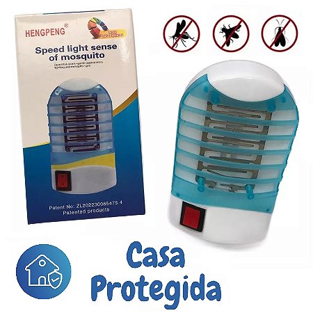 Luminária Armadilha Elétrica P/ Moscas, Pernilongos