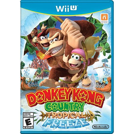 Donkey Kong Countrt: Tropical Freeze - Jogo em Mídia Física  - Wii U