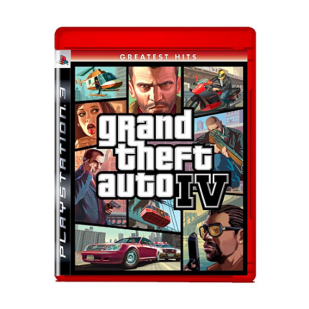 Grand Theft Auto IV - Greatest Hits - Jogo em Mídia Física - PS3