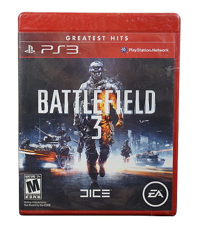 Battlefield 3 - Greatest Hits - Jogo em Mídia Física - PS3
