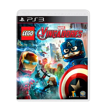 LEGO Marvel Vingadores - Jogo em Mídia Física - PS3