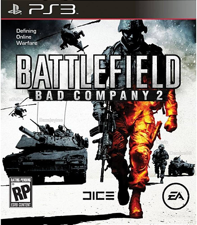 Battlefield Bad Company 2 - Jogo em Mídia Física - PS3