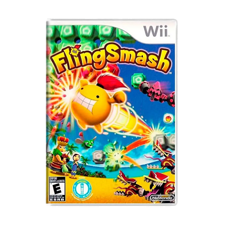 FlingSmash - Jogo em Mídia Física - Nintendo Wii