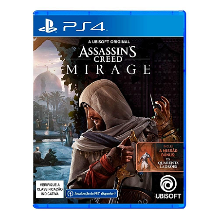 Assassin's Creed: Mirage - Jogo em Mídia Física - PS4