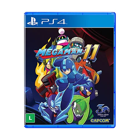 Megaman 11 - Jogo em Mídia Física - PS4