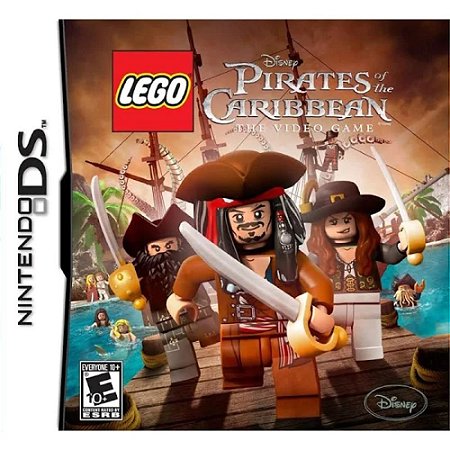 Lego Piratas do Caribe - Jogo em Mídia Física - Nintendo DS