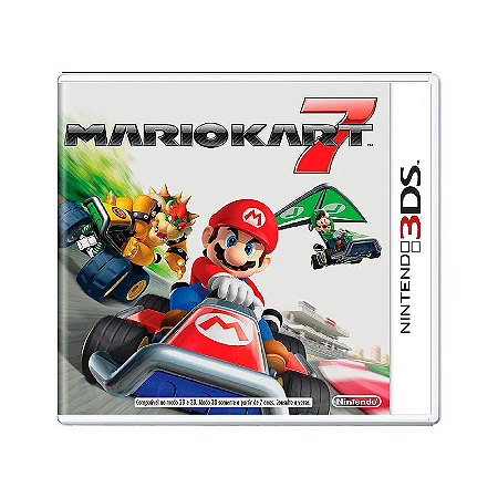 Mario Kart 7 - Jogo em Mídia Física - Nintendo 3DS