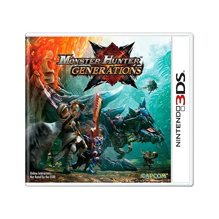 Monster Hunter Generations - Jogo em Mídia Física - Nintendo 3DS