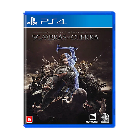 Terra Média: Sombras de Mordor - Jogo em Mídia Física - PS4