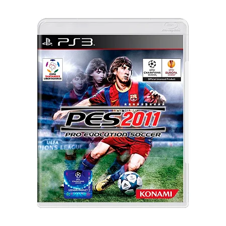Pro Evolution Soccer 2011 - Jogo em Mídia Física - PS3