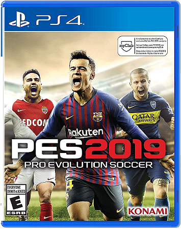 Pro Evolution Soccer 2019 - Jogo em Mídia Física - PS4