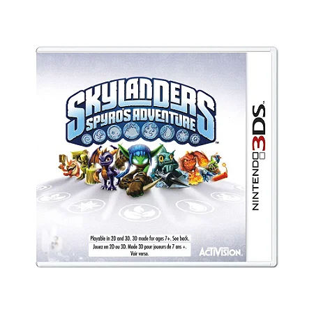 Skylanders Spyro's Adventure - Jogo em Mídia Física - Nintendo 3DS