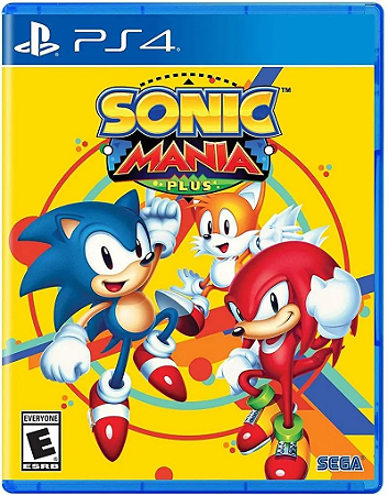 Sonic Mania Plus - Jogo em Mídia Física - PS4