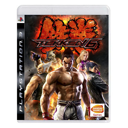 Tekken 6 - Jogo em Mídia Física - PS3