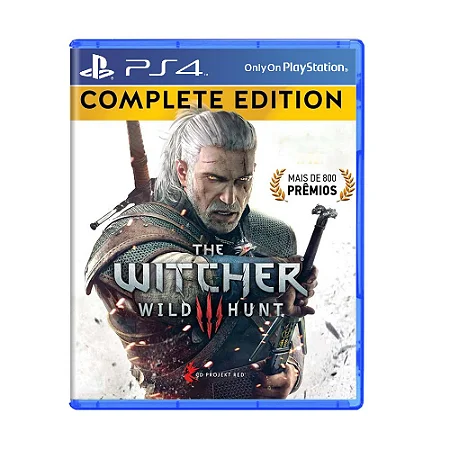 The Witcher 3: Wild Hunt (Edição Completa) - Jogo em Mídia Física - PS4