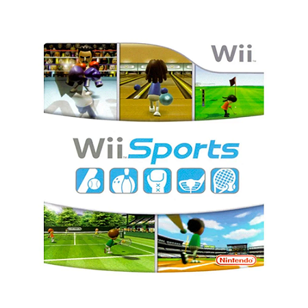 Wii Sports - Jogo em Mídia Física - Nintendo Wii
