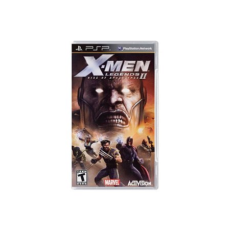 X-men Legends II: Rise of Apocalypse - Jogo em Mídia Física - PSP