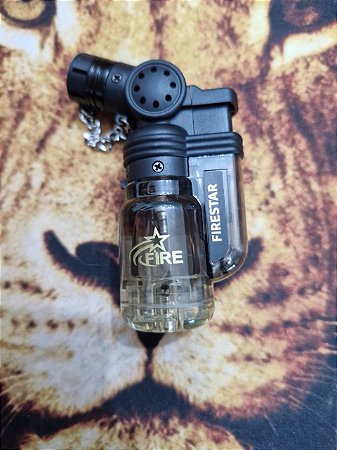 Isqueiro Maçarico Firestar Jet Angle Transparente (cor 2)