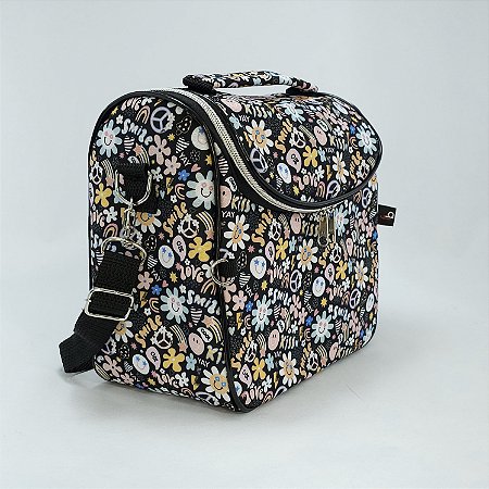 Bolsa Térmica Noah Flower Love Preto