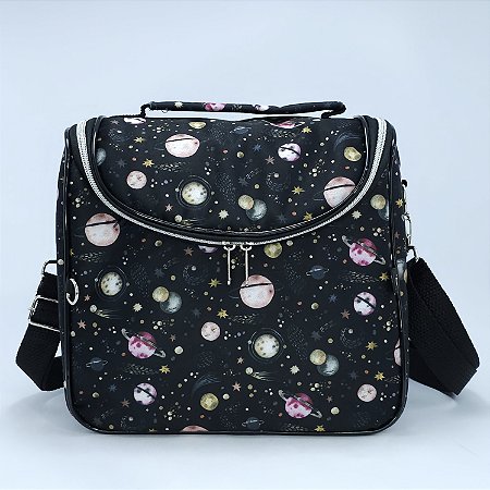 Bolsa Térmica Noah Planets Cute Preto