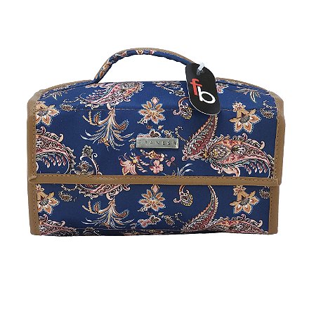 Necessaire Rocambole - Arabesco Azul