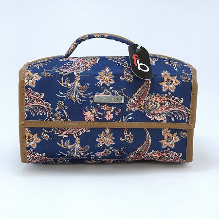 Necessaire Rocambole - Arabesco Azul