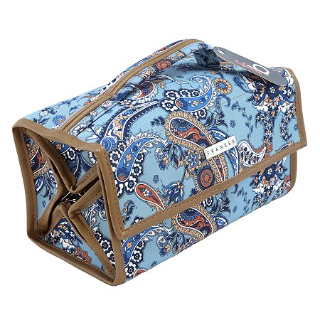 Necessaire Rocambole - Arabesco Azul Claro