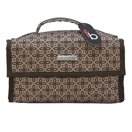 Necessaire Rocambole - Clássico Marrom Claro