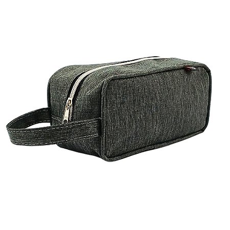 Necessaire Multiuso - Estampa Preta Brilhante