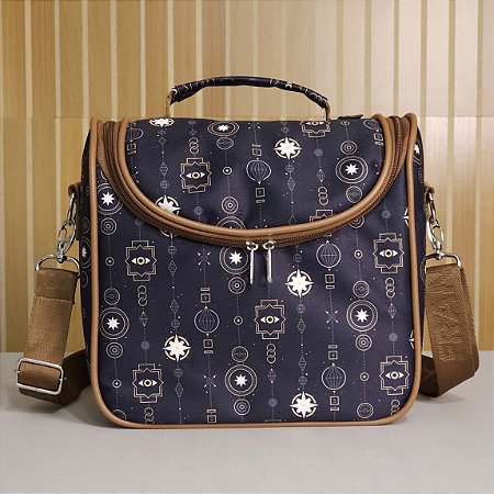 Bolsa Térmica Lancheira Compacta - Estampa Mística
