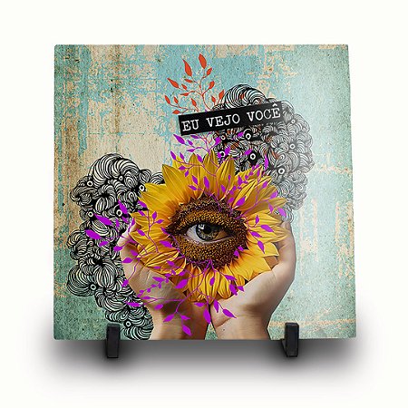 Azulejo Afetivo: Eu vejo você