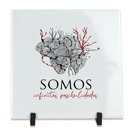 Azulejo Afetivo: Somos Infinitas possibilidades